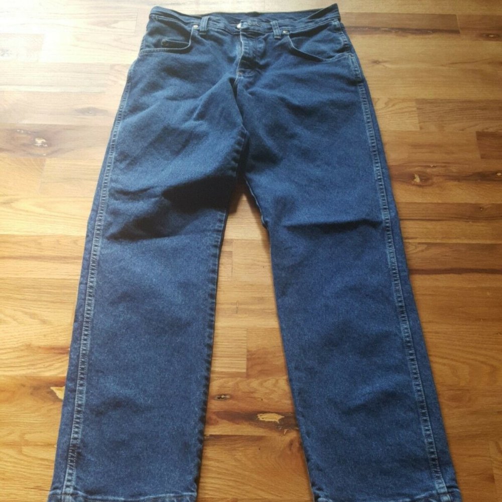 Wrangler Men's Blue Jeans 30x30 100% Cotton Straig